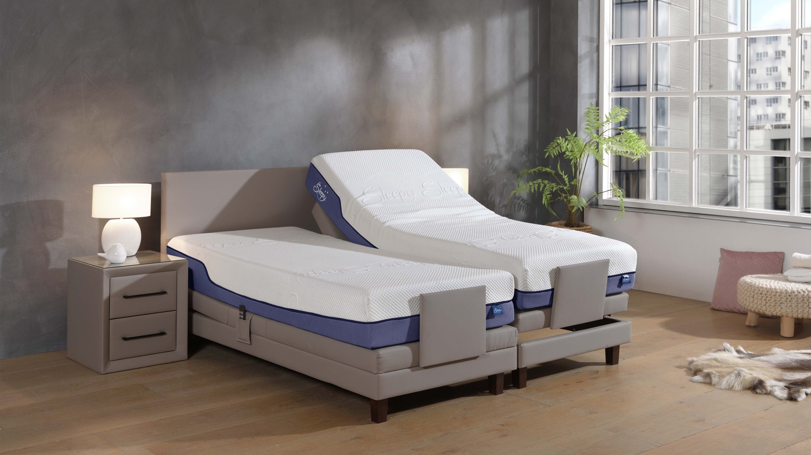 Boxspringset Sleepy Celestial Elektro - Sleepy Original Matras