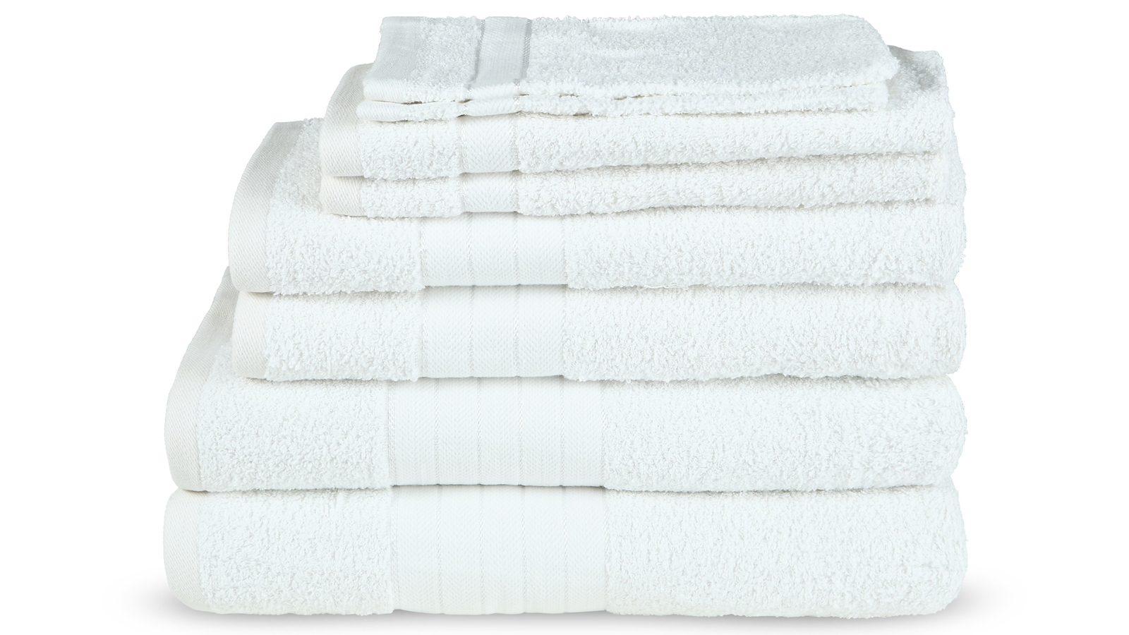 Handdoeken Set Good Morning 8 Stuks - White