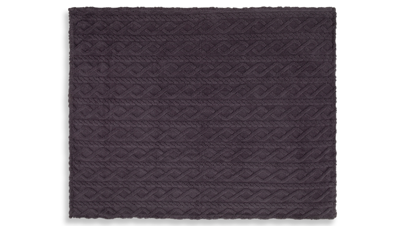 Plaid Descanso Jacquard Teddy - Anthracite