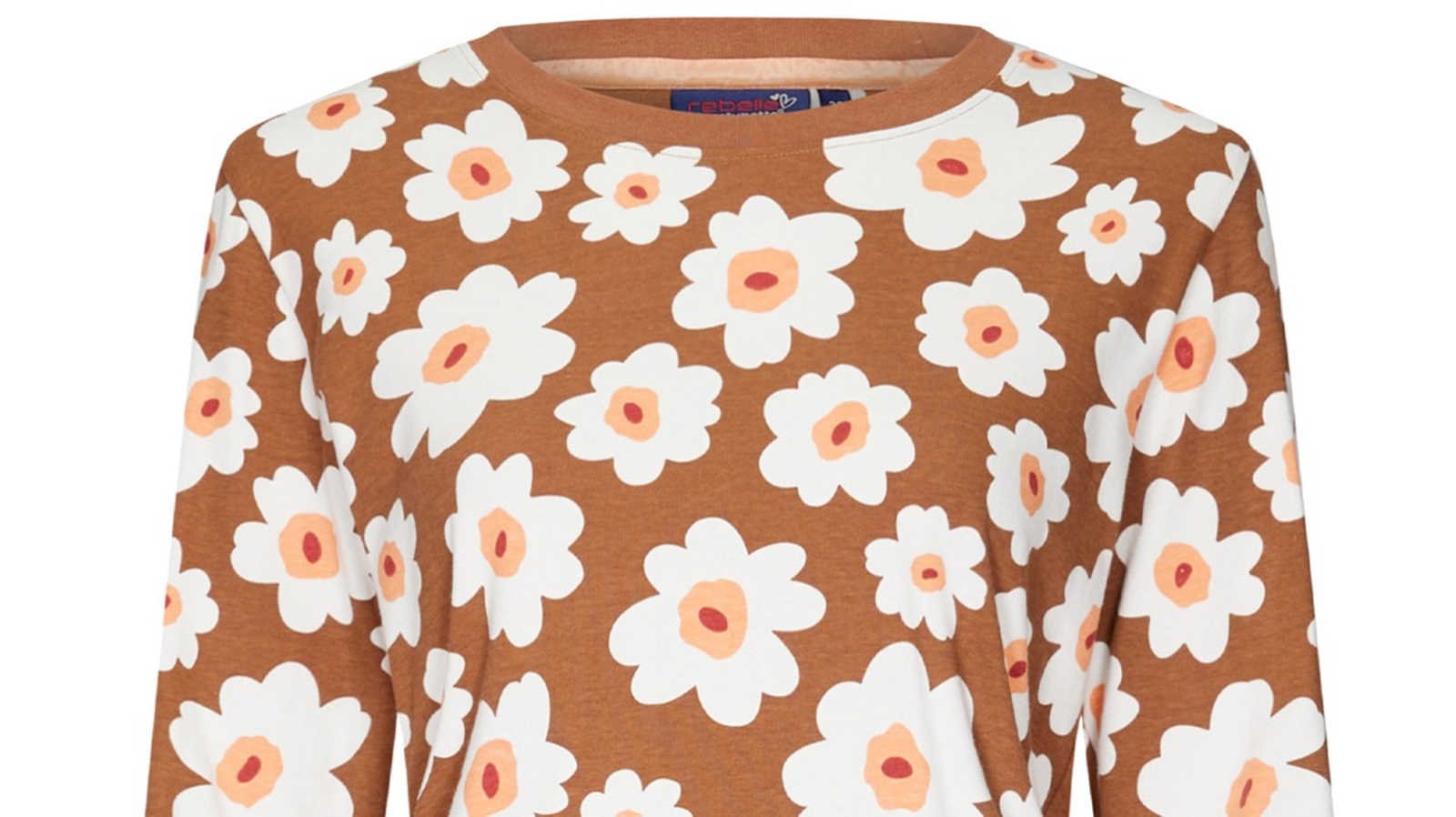 Pyjama Meisjes Pasha Retroflowers - Brown