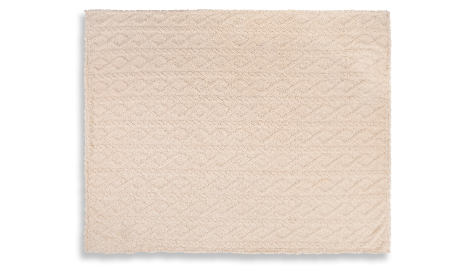 Plaid Descanso Jacquard Teddy - Off White