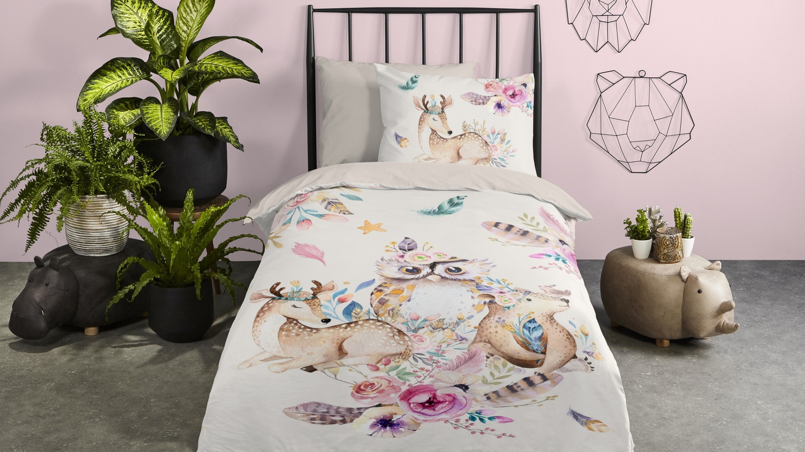 Dekbedovertrek Kids Pure Meandra - Multi