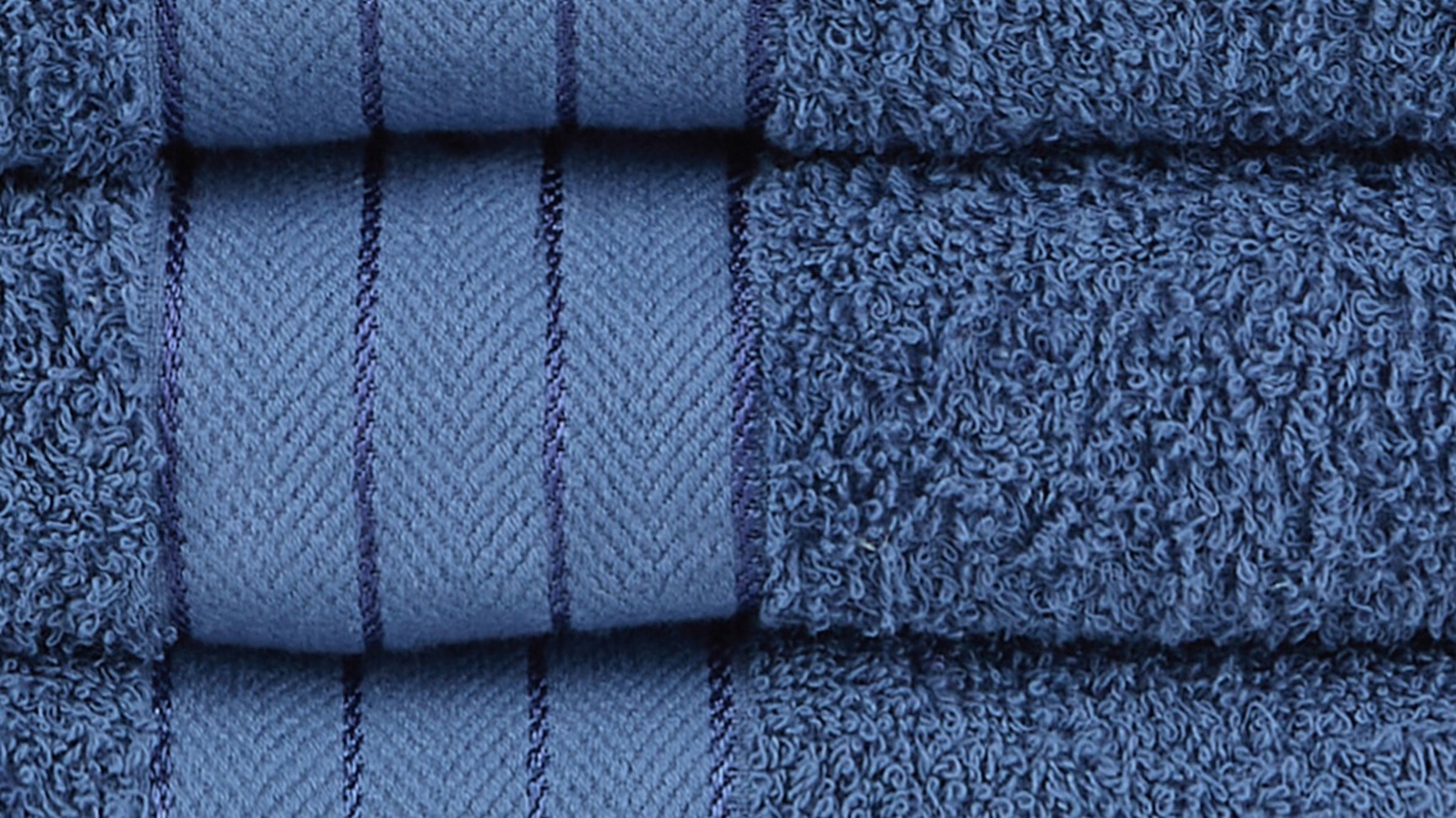 Handdoeken Set Good Morning 4 Stuks - Denim