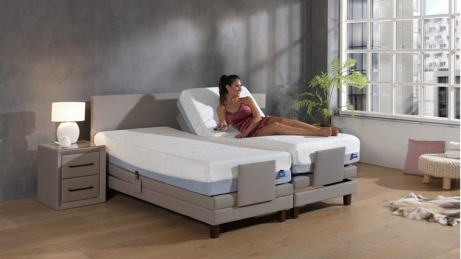 Boxspringset Sleepy Celestial Elektro - Sleepy Original Matras