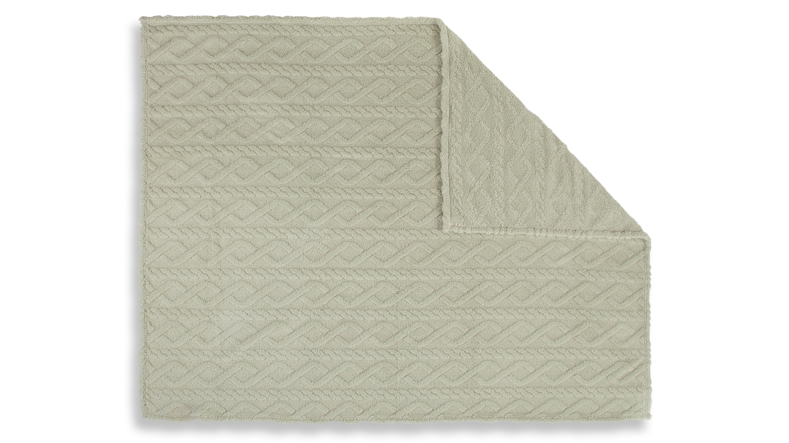 Plaid Descanso Jacquard Teddy - Green