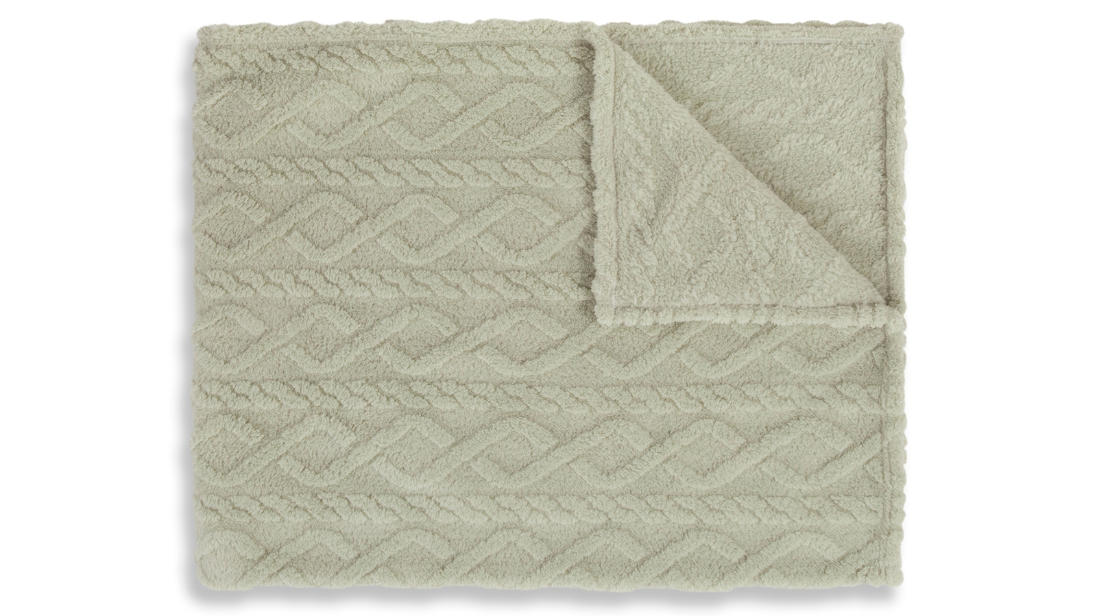 Plaid Descanso Jacquard Teddy - Green