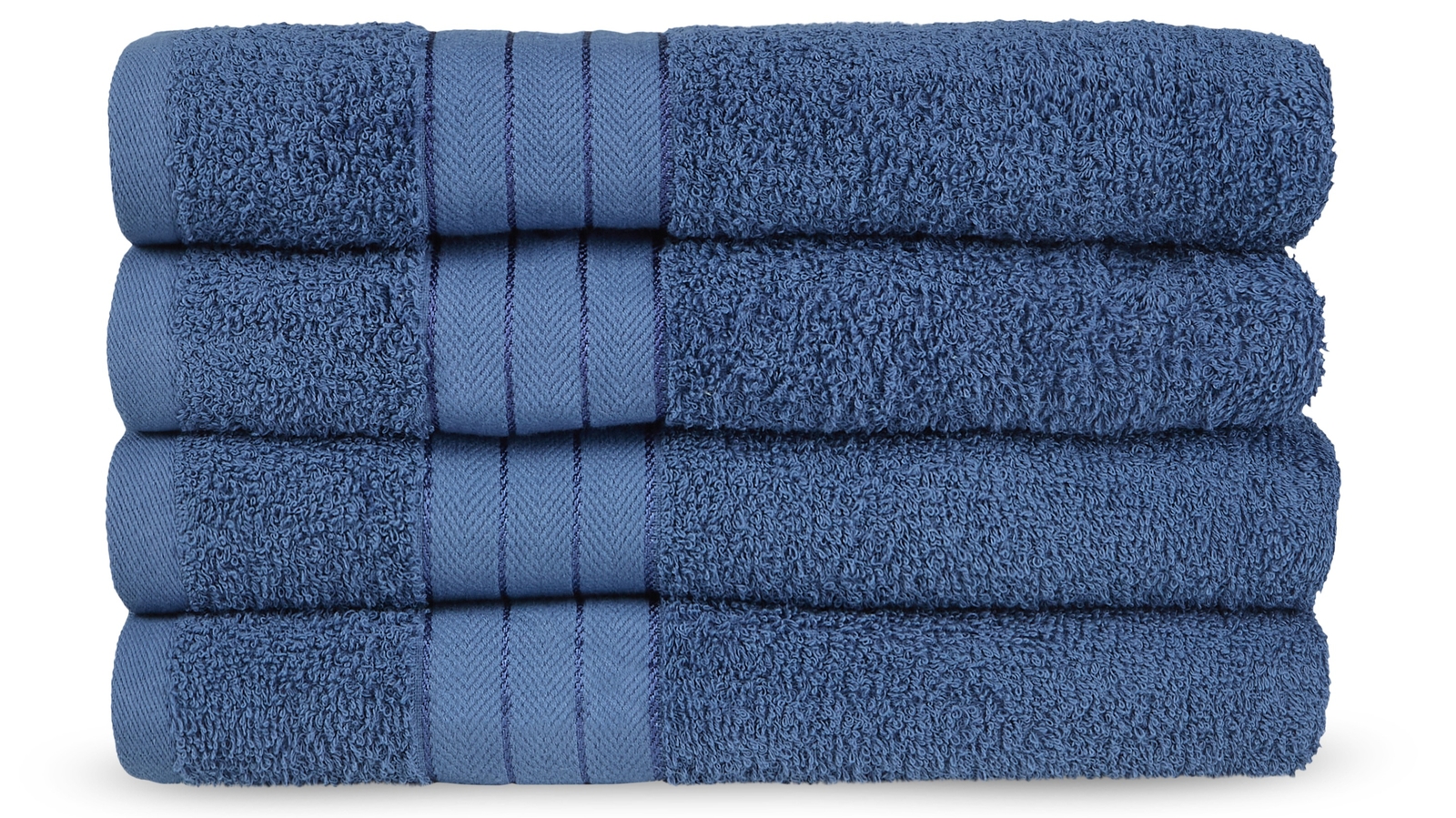  Handdoeken Set Good Morning 4 Stuks - Denim
