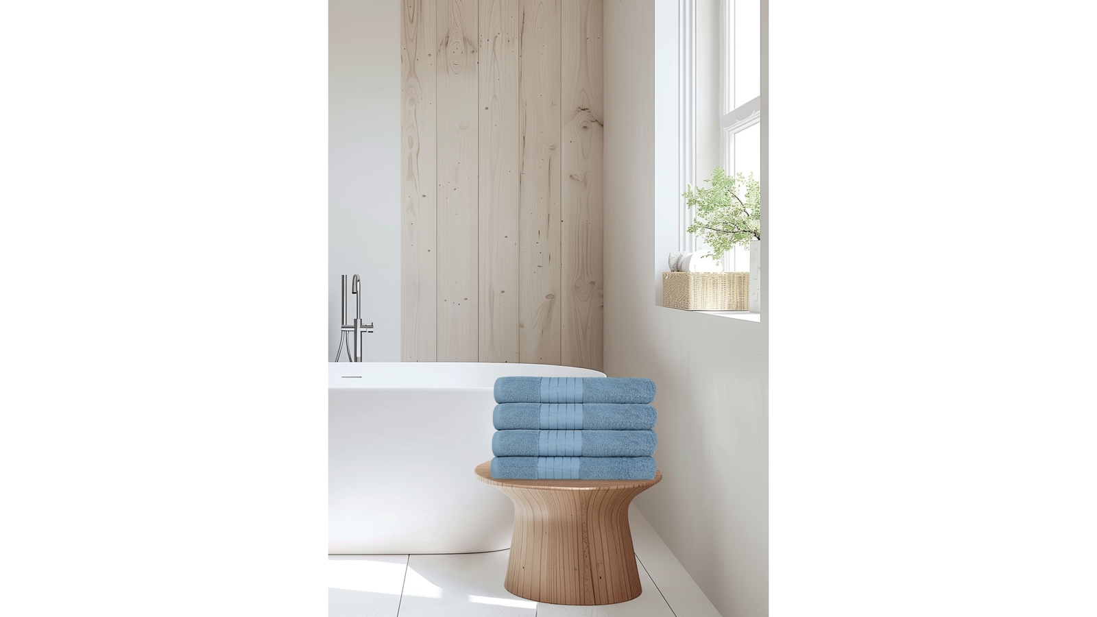  Handdoeken Set Good Morning 4 Stuks - Ice Blue