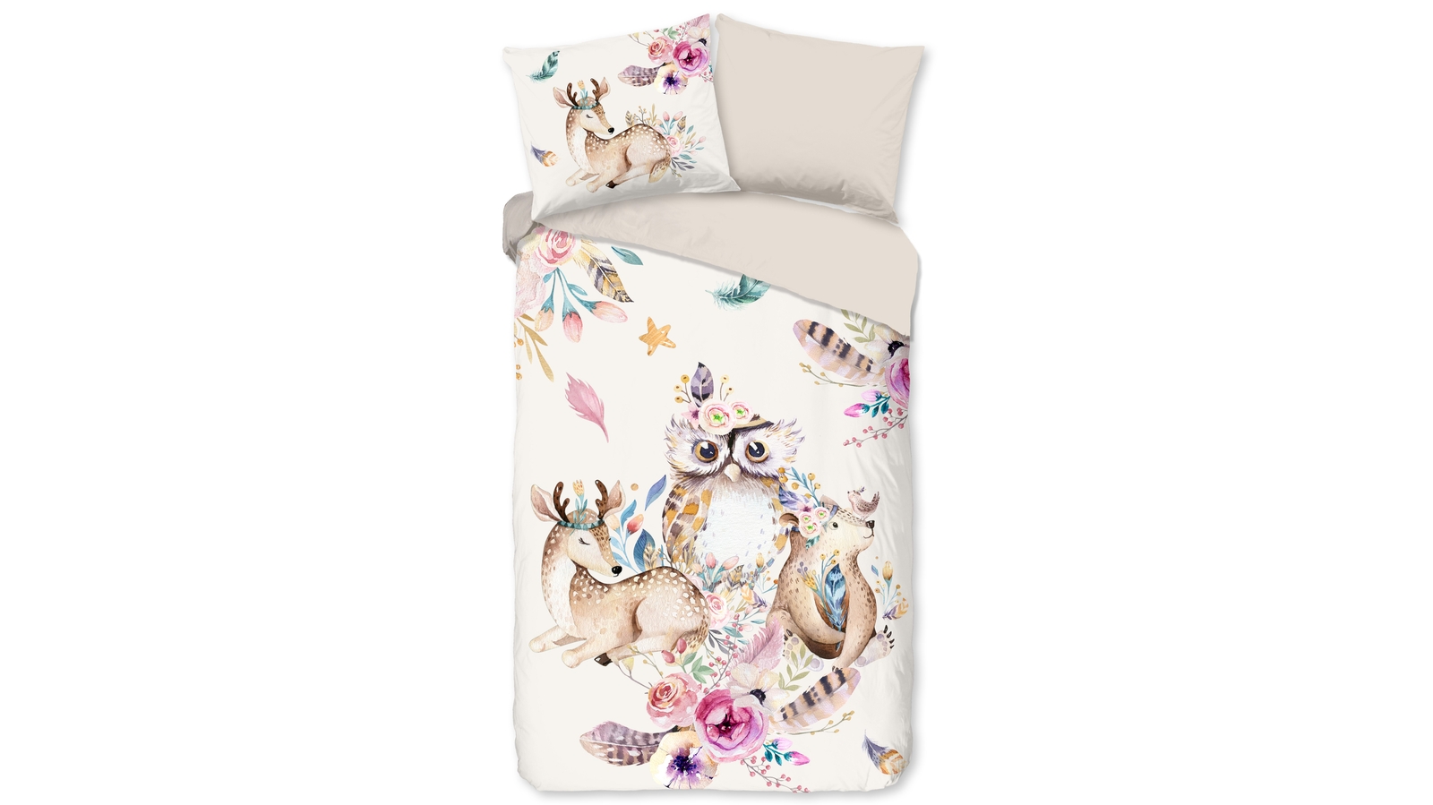 Dekbedovertrek Kids Pure Meandra - Multi