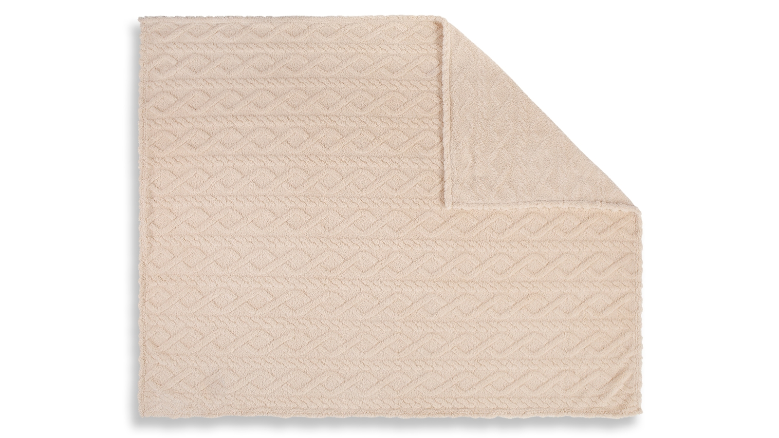 Plaid Descanso Jacquard Teddy - Off White