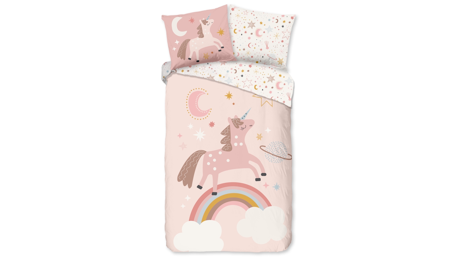 Dekbedovertrek Kids Pure Deina - Pink